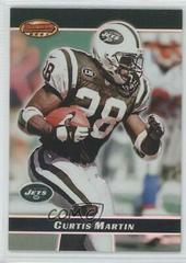 Curtis Martin [Acetate Parallel] Football Cards 2000 Bowman's Best Prices