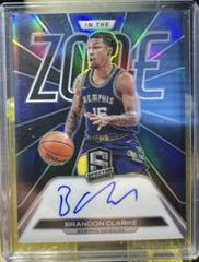 Brandon Clarke #ITZ-BCL Basketball Cards 2021 Panini Spectra In The Zone Autographs Prices