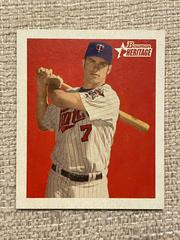 Joe Mauer [Mini] Baseball Cards 2006 Bowman Heritage Prices