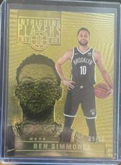 Ben Simmons [Gold] Basketball Cards 2021 Panini Illusions Intriguing Players Prices