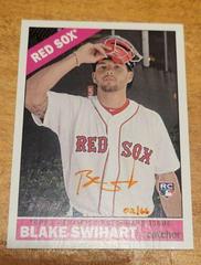 Blake Swihart [Red Ink] Baseball Cards 2015 Topps Heritage Real One Autographs Prices