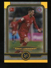Robert Lewandowski [Gold] Soccer Cards 2017 Topps Museum Collection UEFA Champions League Prices