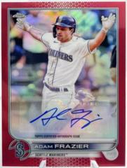Adam Frazier [Red] #AC-AF Baseball Cards 2022 Topps Chrome Update Autographs Prices