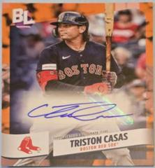 Triston Casas [Electric Orange Foil] #54 Baseball Cards 2024 Topps Big League Baseball Prices