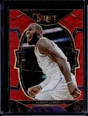 LeBron James [Red Wave] Basketball Cards 2022 Panini Select Prices