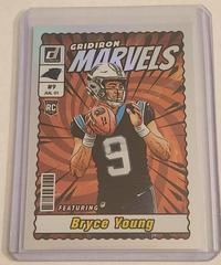 Bryce Young #GM-BYO Football Cards 2023 Panini Donruss Gridiron Marvels Prices