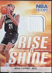 Noah Clowney #RS-CLY Basketball Cards 2023 Panini Hoops Rise N Shine Memorabilia Prices