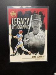 Mike Schmidt #LL-3 Baseball Cards 2021 Panini Diamond Kings Legacy Lithographs Prices