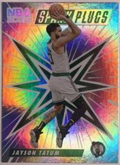 Jayson Tatum Basketball Cards 2022 Panini Hoops Spark Plugs Prices