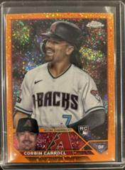 Corbin Carroll [Orange Speckle] #USC220 Baseball Cards 2023 Topps Chrome Update Prices