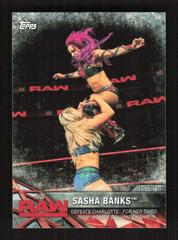 Sasha Banks #WWE-14 Wrestling Cards 2017 Topps WWE Women's Division Matches & Moments Prices