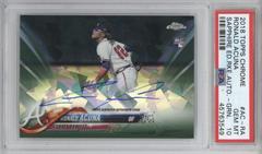 Ronald Acuna [Green] #AC-RA Baseball Cards 2018 Topps Chrome Sapphire Rookie Autographs Prices