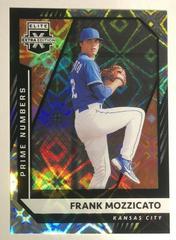 Frank Mozzicato [Prime Numbers B] Baseball Cards 2021 Panini Elite Extra Edition Prices