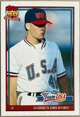 Darren Dreifort #34T Baseball Cards 1991 Topps Traded Prices