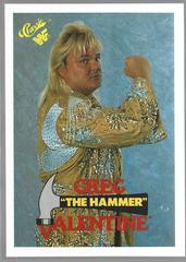 Greg 'The Hammer' Valentine #33 Wrestling Cards 1989 Classic WWF Prices