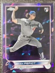 Ryan Pepiot [Purple] #US109 Baseball Cards 2022 Topps Chrome Update Sapphire Prices