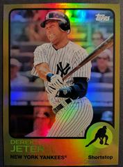 Derek Jeter [Gold] #50 Baseball Cards 2014 Topps Archives Prices
