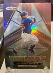 Francisco Alvarez [Silver] #P6 Baseball Cards 2023 Panini Prizm Prizmatic Prices
