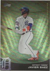 Javier Baez [Silver Glitter] Baseball Cards 2022 Topps X Steve Aoki Prices