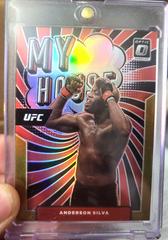 Anderson Silva [Gold] Ufc Cards 2022 Panini Donruss Optic UFC My House Prices