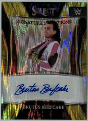 Brutus Beefcake [Gold Prizm] Wrestling Cards 2022 Panini Select WWE Signature Selections Prices