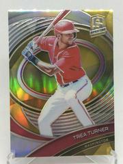 Trea Turner [Gold] #100 Baseball Cards 2021 Panini Spectra Prices