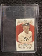Hank Aaron [Mini Red Refractor] #1 Baseball Cards 2021 Topps Allen & Ginter Chrome Prices
