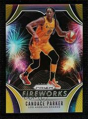 Candace Parker [Prizm Gold] Basketball Cards 2020 Panini Prizm WNBA Fireworks Prices