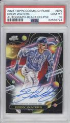 Drew Waters [Black Eclipse] #CCA-DW Baseball Cards 2023 Topps Cosmic Chrome Autographs Prices