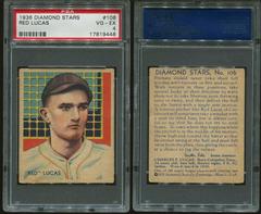 Red Lucas #106 Baseball Cards 1936 Diamond Stars Prices