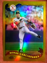 Nomar Garciaparra [Gold Refractor] #420 Baseball Cards 2002 Topps Chrome Prices