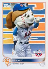 Mrs. Met Baseball Cards 2022 Topps Opening Day Mascots Prices