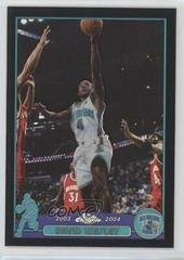 David Wesley [Black Refractor] #102 Basketball Cards 2003 Topps Chrome Prices