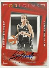 Becky Hammon [Red] #LS-BHM Basketball Cards 2023 Panini Origins WNBA Legacy Signatures Prices