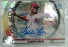 Hunter Greene [Autograph] Baseball Cards 2020 Bowman Chrome Scouts' Top 100 Prices