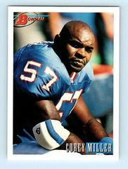 Corey Miller #381 Football Cards 1993 Bowman Prices