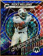 Ricky Williams [Blue] Football Cards 2022 Panini Mosaic Overdrive Prices