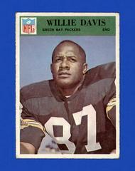 Willie Davis Football Cards 1966 Philadelphia Prices