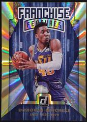 Donovan Mitchell #5 Basketball Cards 2019 Panini Donruss Franchise Features Prices