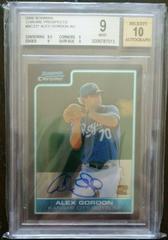 Alex Gordon [Autograph] Baseball Cards 2006 Bowman Chrome Prospects Prices