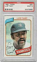 Luis Tiant #35 Baseball Cards 1980 Topps Prices