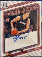 Nikola Jovic #RDS-NKJ Basketball Cards 2022 Panini Donruss Optic Rookie Dominators Signatures Prices