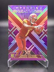 Jahan Dotson [Purple] Football Cards 2022 Panini XR Impending Greatness Prices