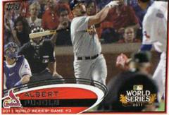 Albert Pujols #108 Baseball Cards 2012 Topps Mini Prices
