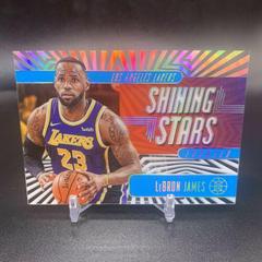 LeBron James [Sapphire] Basketball Cards 2019 Panini Illusions Shining Stars Prices
