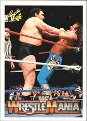 Andre the Giant, Jake 'The Snake' Roberts Wrestling Cards 1990 Classic WWF The History of Wrestlemania Prices