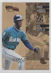 Ken Griffey Jr Baseball Cards 1996 Pinnacle Aficionado Magic Numbers Prices