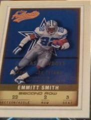 Emmitt Smith [Second Row] #35 Football Cards 2002 Fleer Authentix Prices