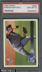 Ramon Martinez #206 Baseball Cards 1996 Topps Prices