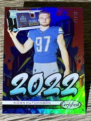 Aidan Hutchinson [Red] #2022-19 Football Cards 2022 Panini Certified 2022 Prices